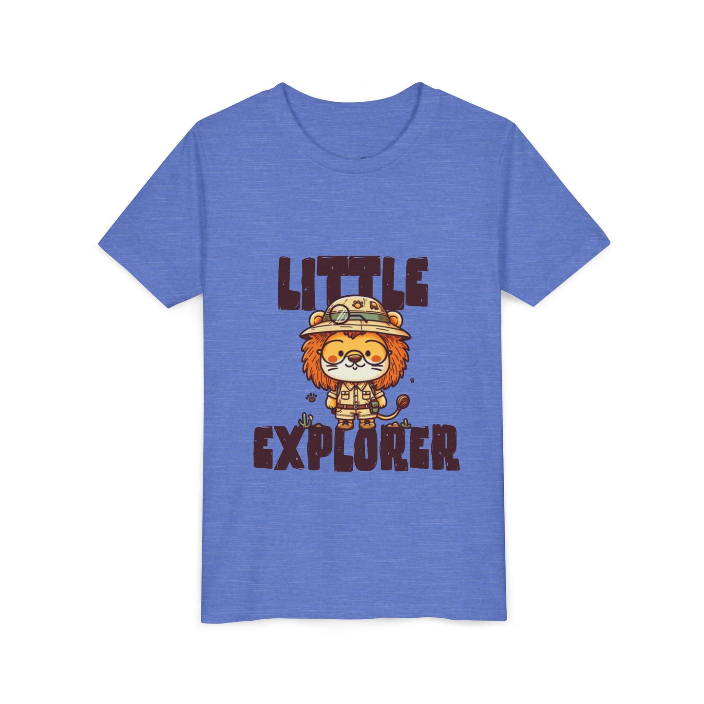 Little Explorer Kids T-Shirt – Cute Lion Safari Adventure Tee for Toddlers & Children