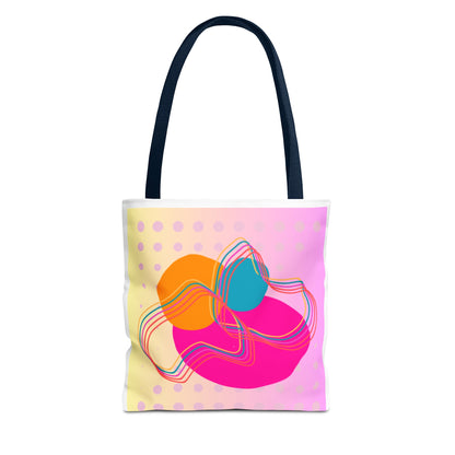 Tote Bag Geometric Design