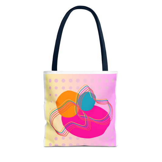 Tote Bag Geometric Design