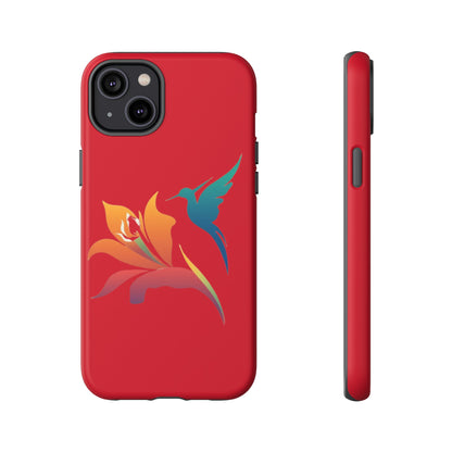 Dark Red Cases for all phone types