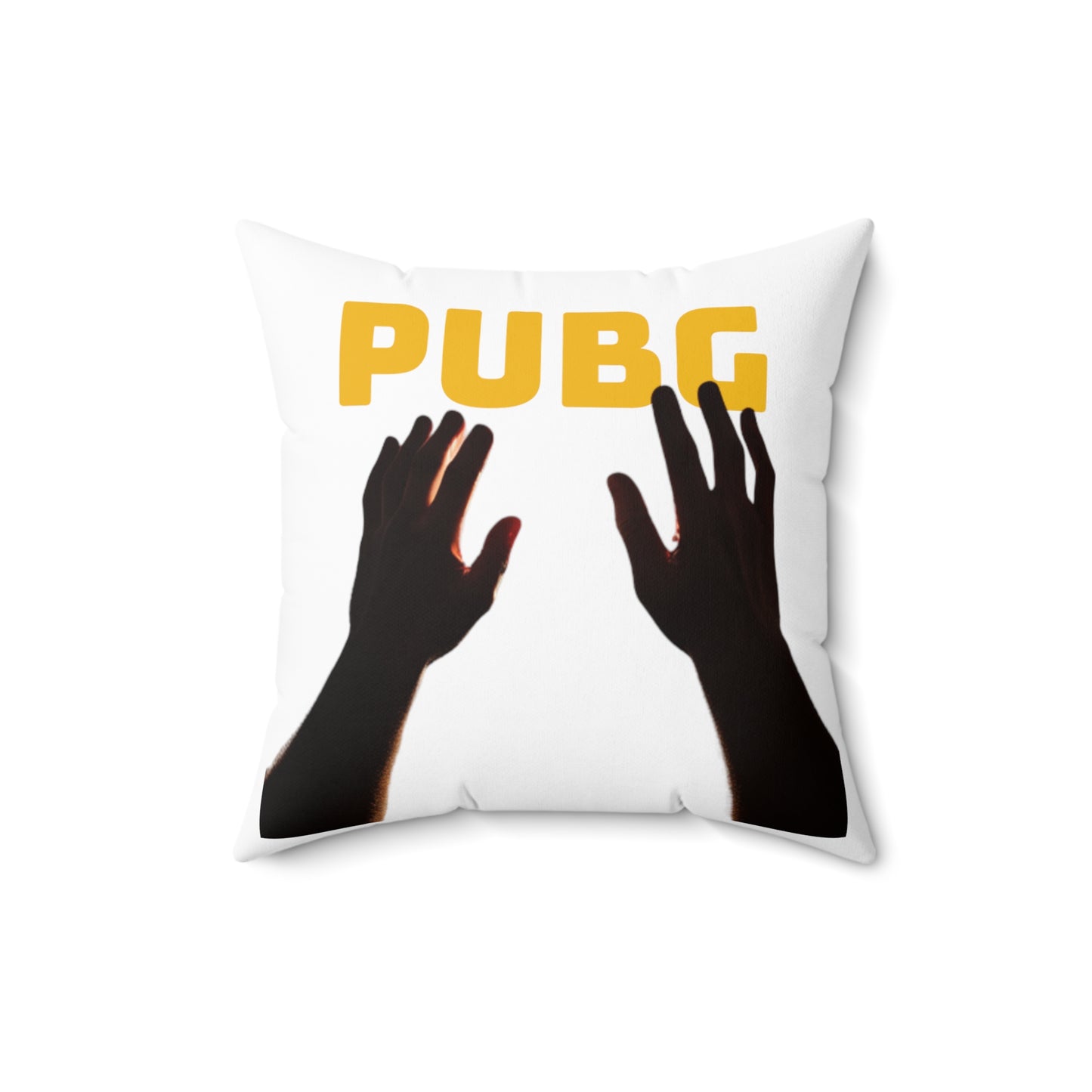 PubG Spun Polyester Square Pillow