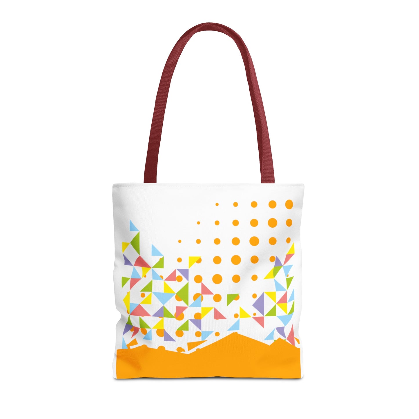 Tote Bag Geometric Design