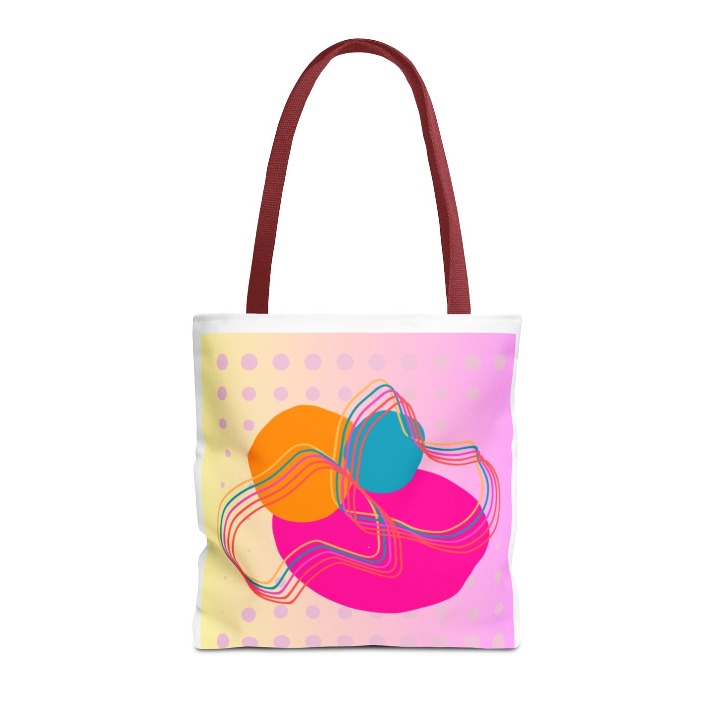 Tote Bag Geometric Design