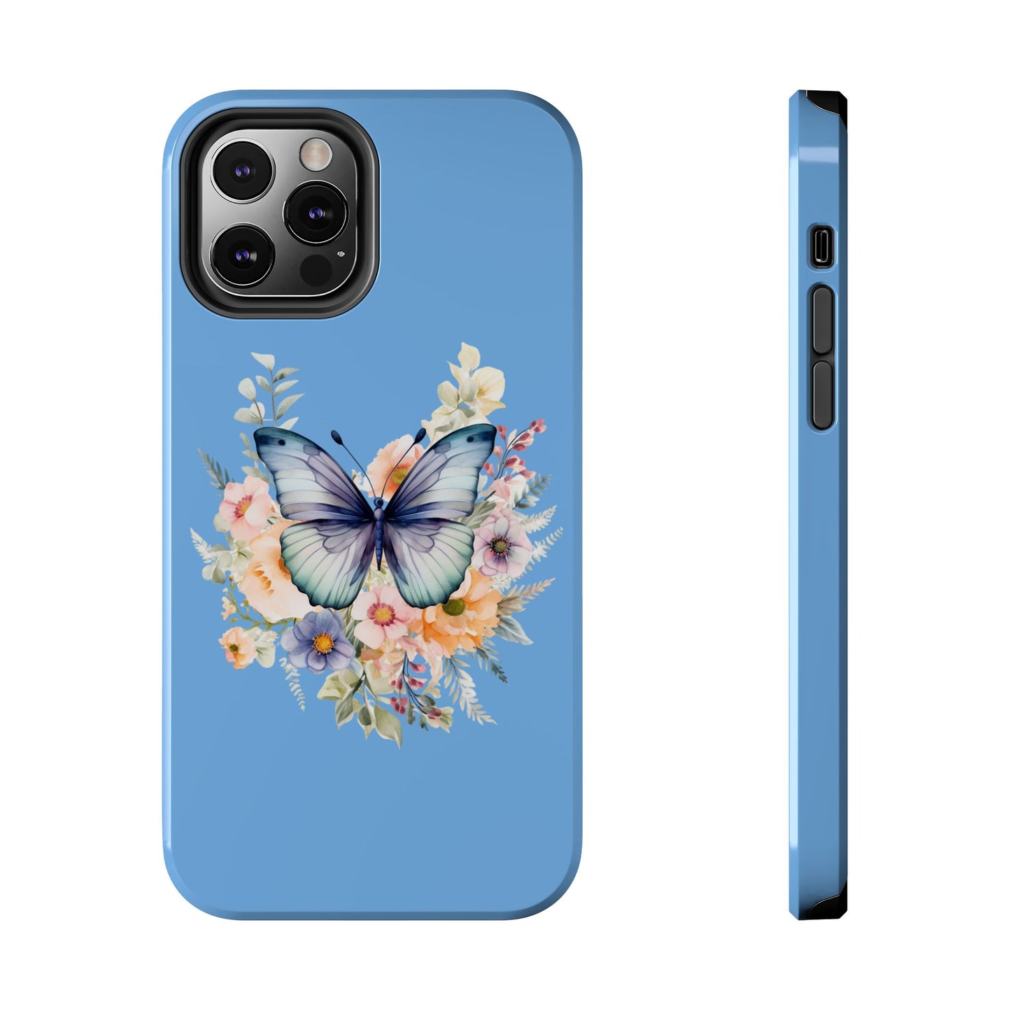 Light Blue Tough Phone Cases