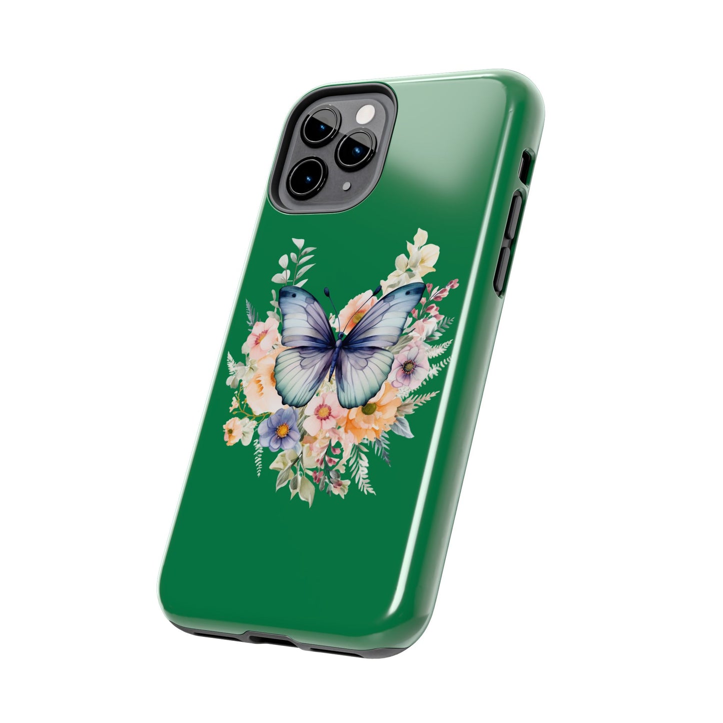 Dark Green Tough Phone Cases