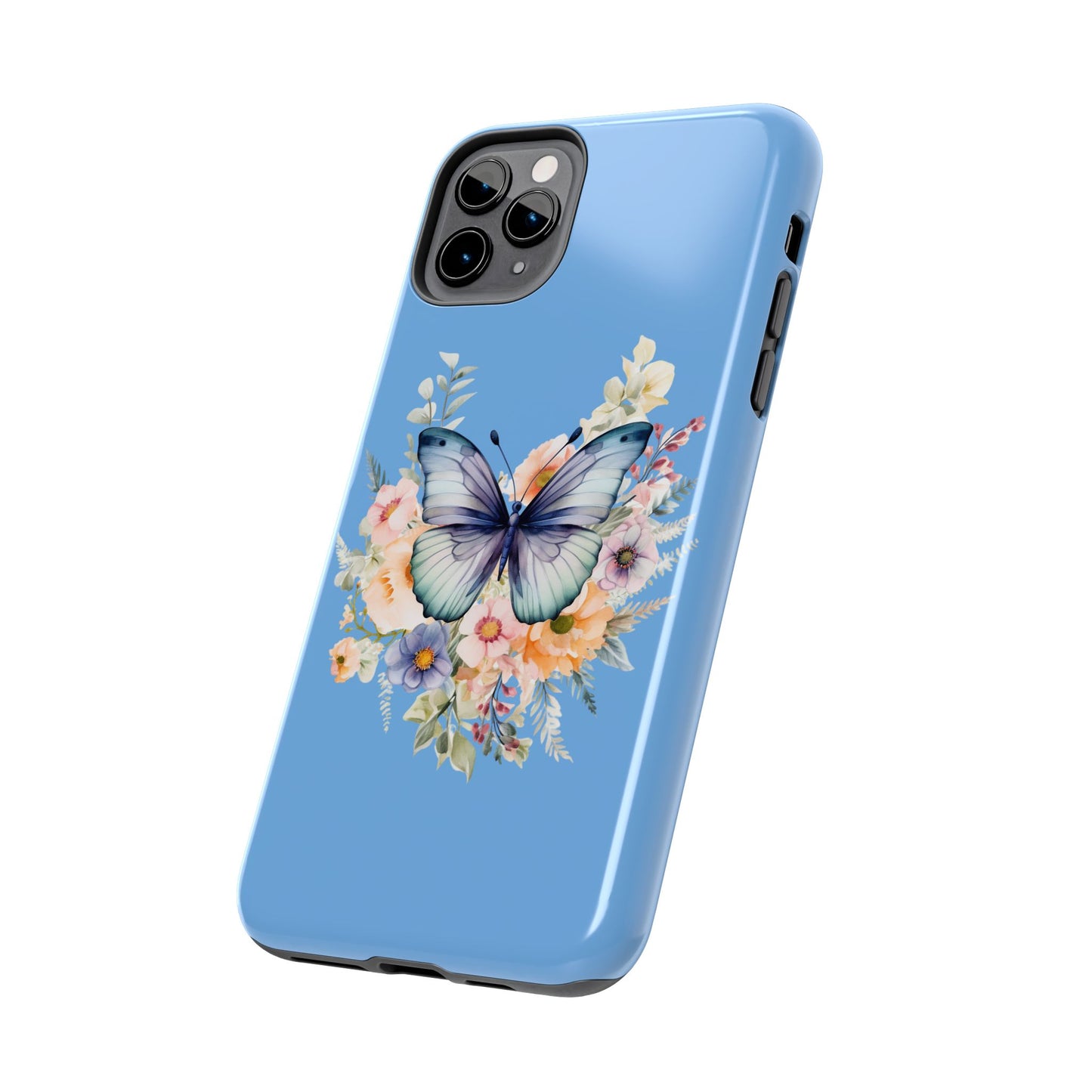 Light Blue Tough Phone Cases