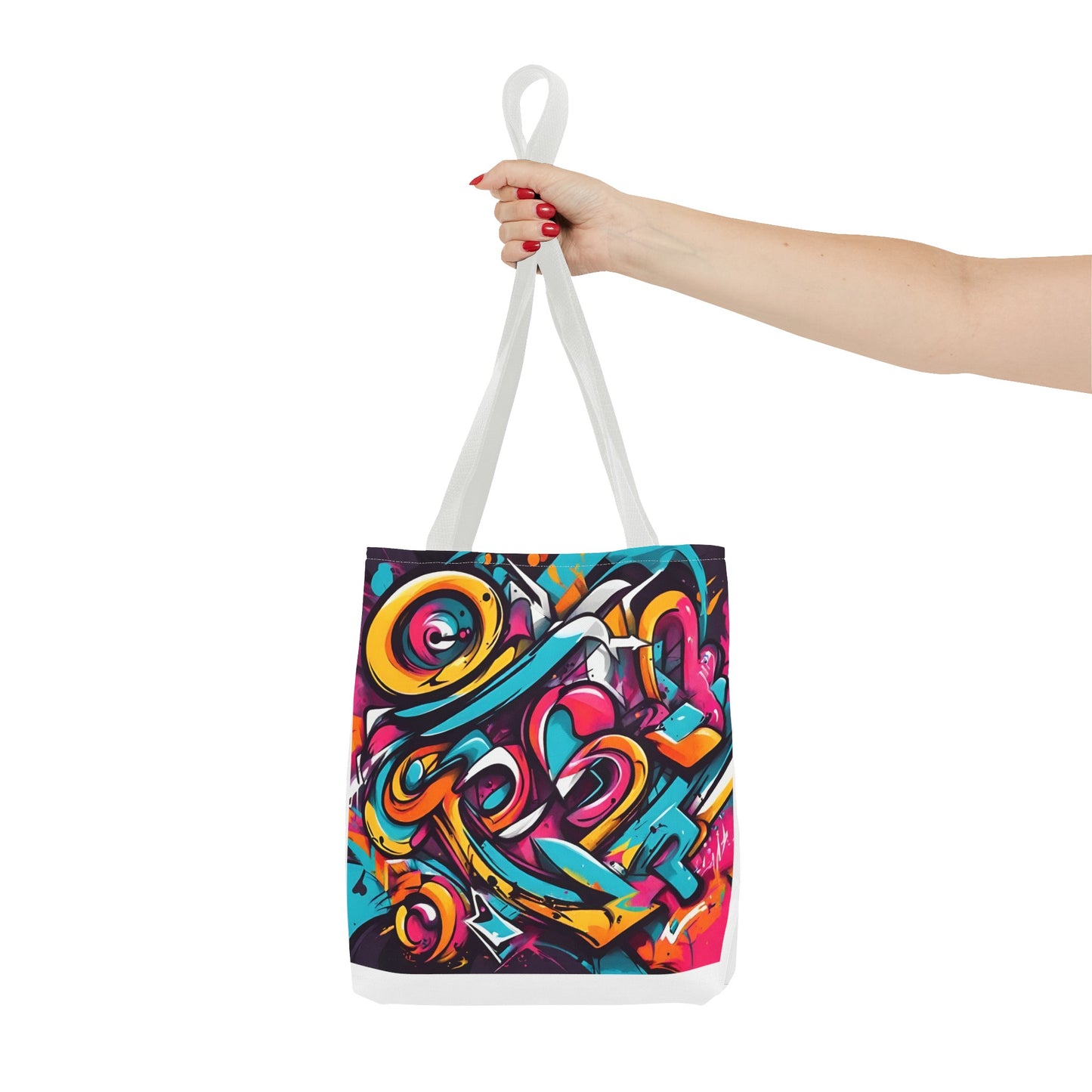 Tote Bag with Graffiti design