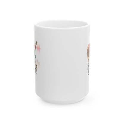 Ceramic Mug for Music Lovers, (11oz, 15oz)