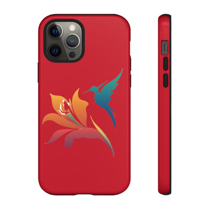 Dark Red Cases for all phone types