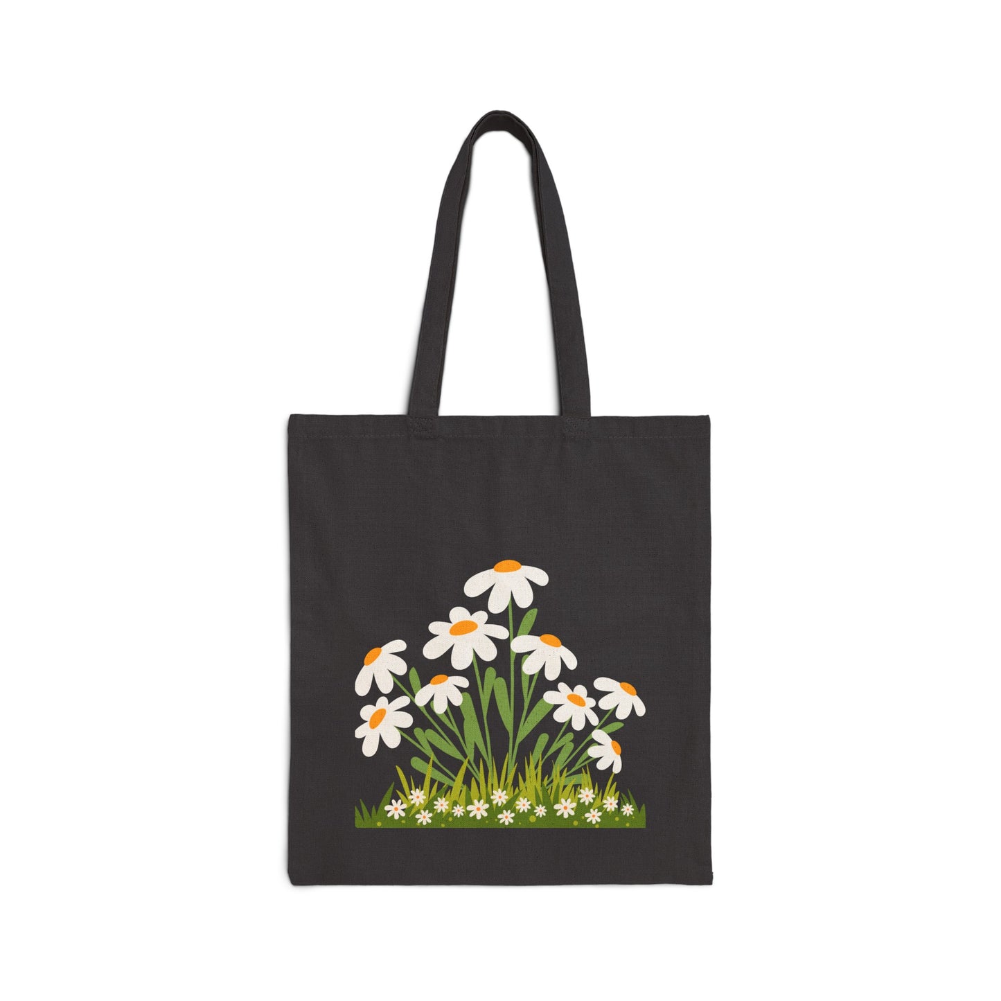 Cotton Canvas Tote Bag Daisy