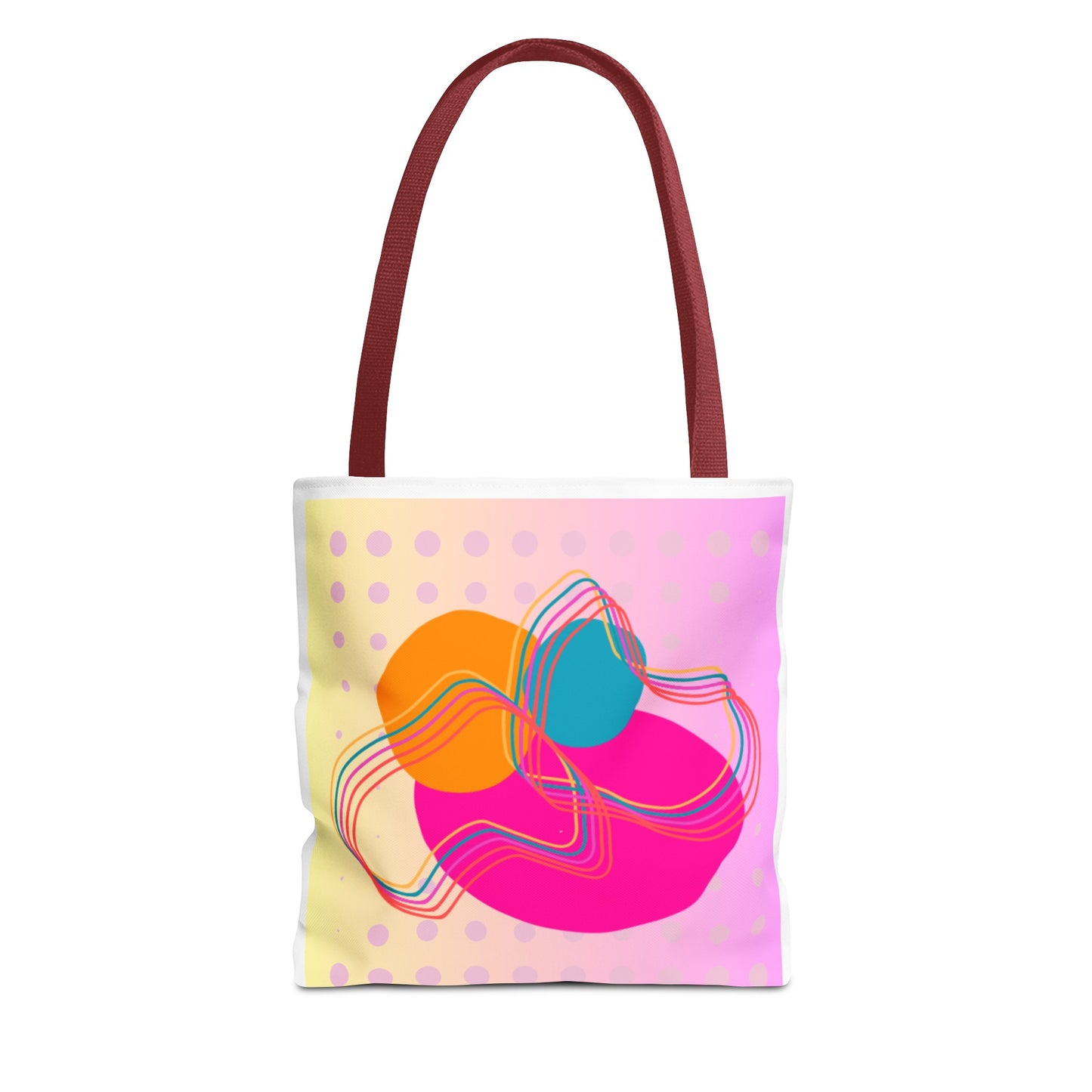 Tote Bag Geometric Design