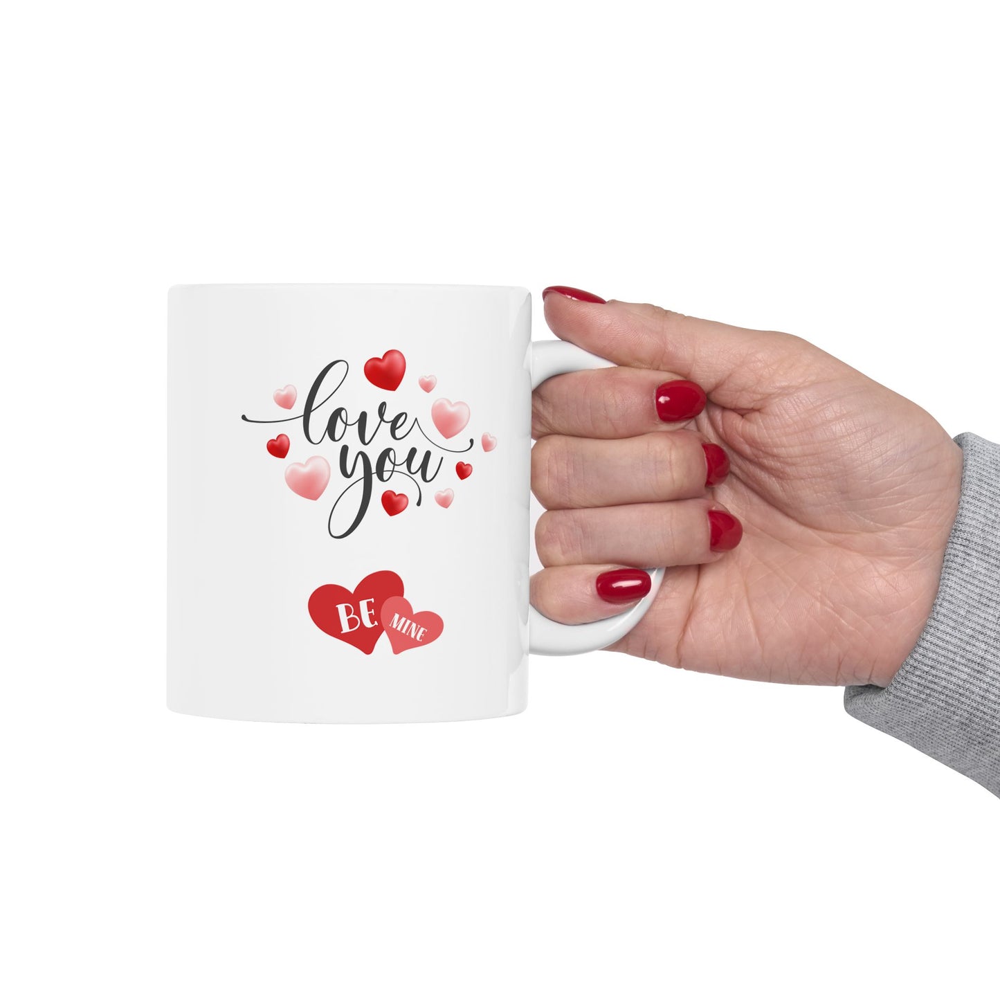 Love declaration gift, be mine mug, couples mug