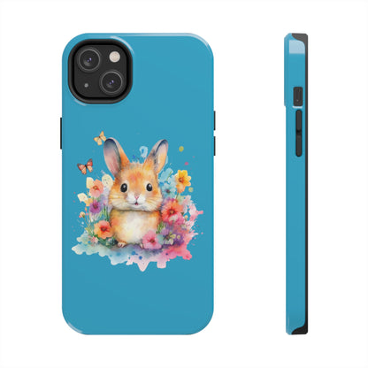 Copy of Dark Blue Tough Phone Cases Rabbit Design