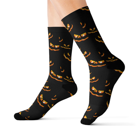 Halloween Bat Socks - Sublimation