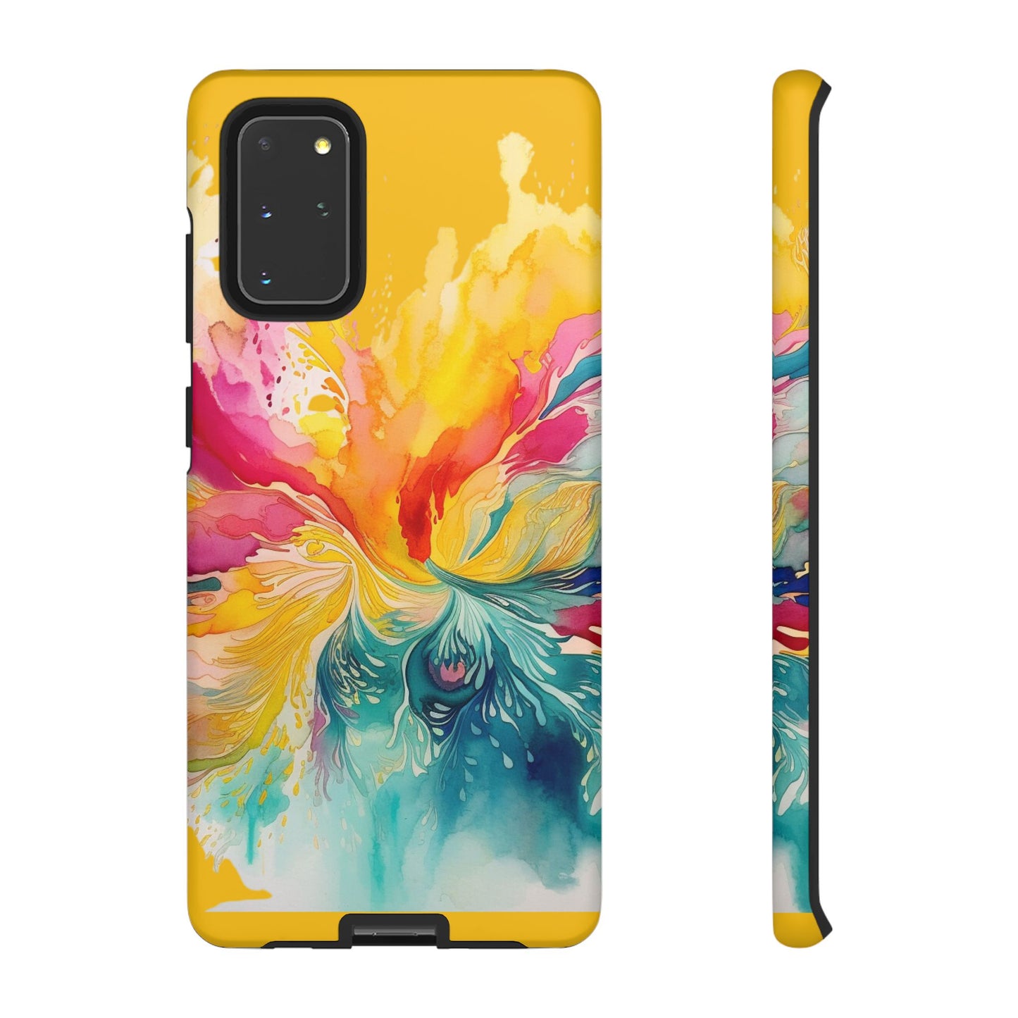 Yellow Tough Cases for all phone types