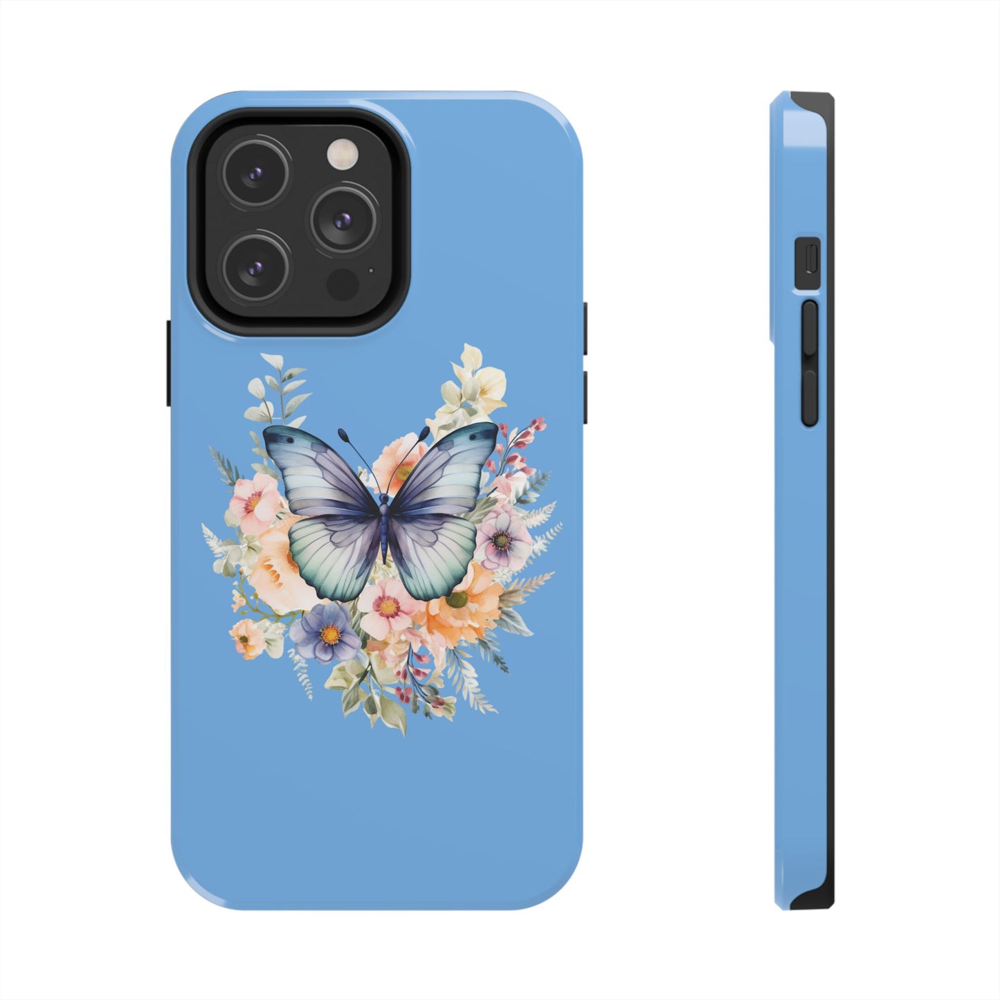 Light Blue Tough Phone Cases