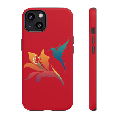 Dark Red Cases for all phone types