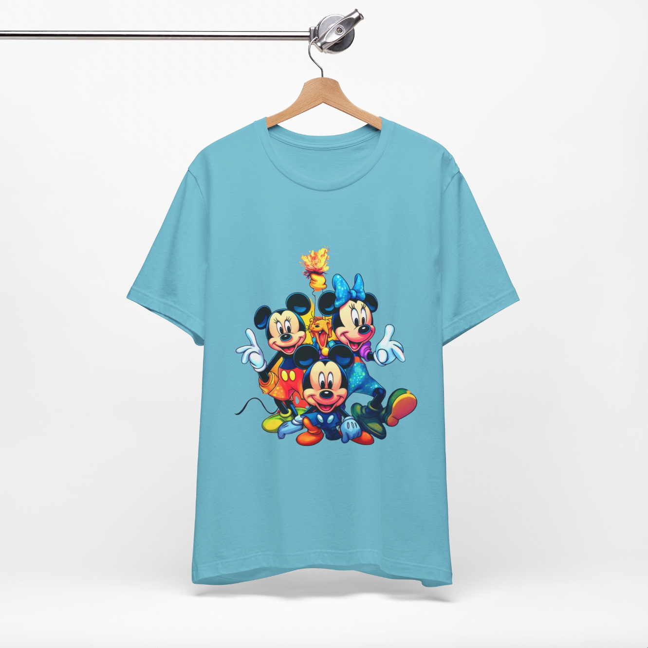 Disney Print tshirt, Mickey Mouse, t-shirt for kids, teen sleeveless, adult shirt, colorful summer apparel, men women clothe, printed