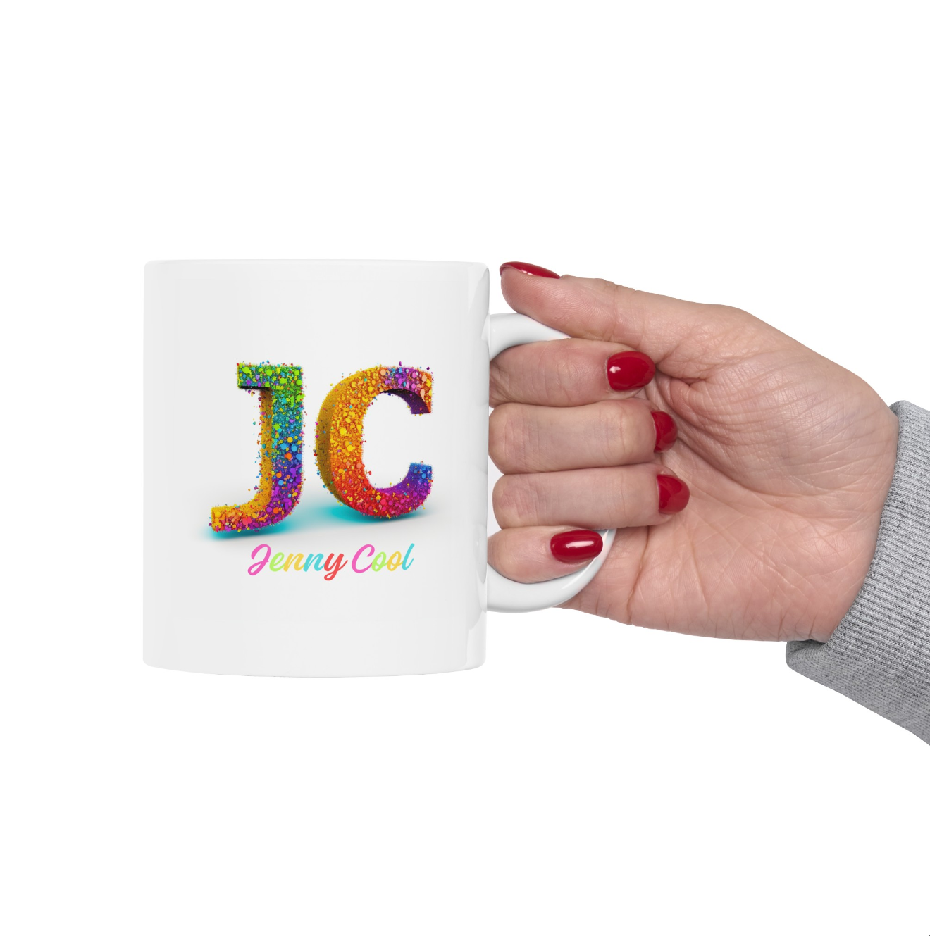 JC Ceramic Mug , (11oz, 15oz)