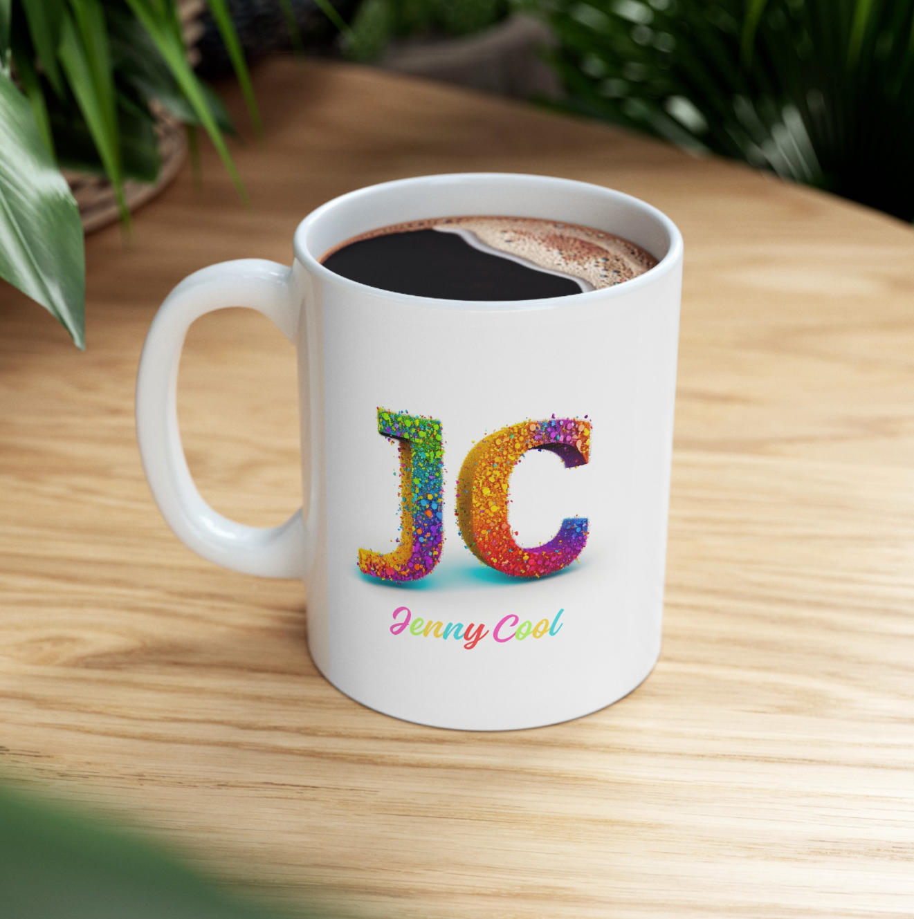 JC Ceramic Mug , (11oz, 15oz)