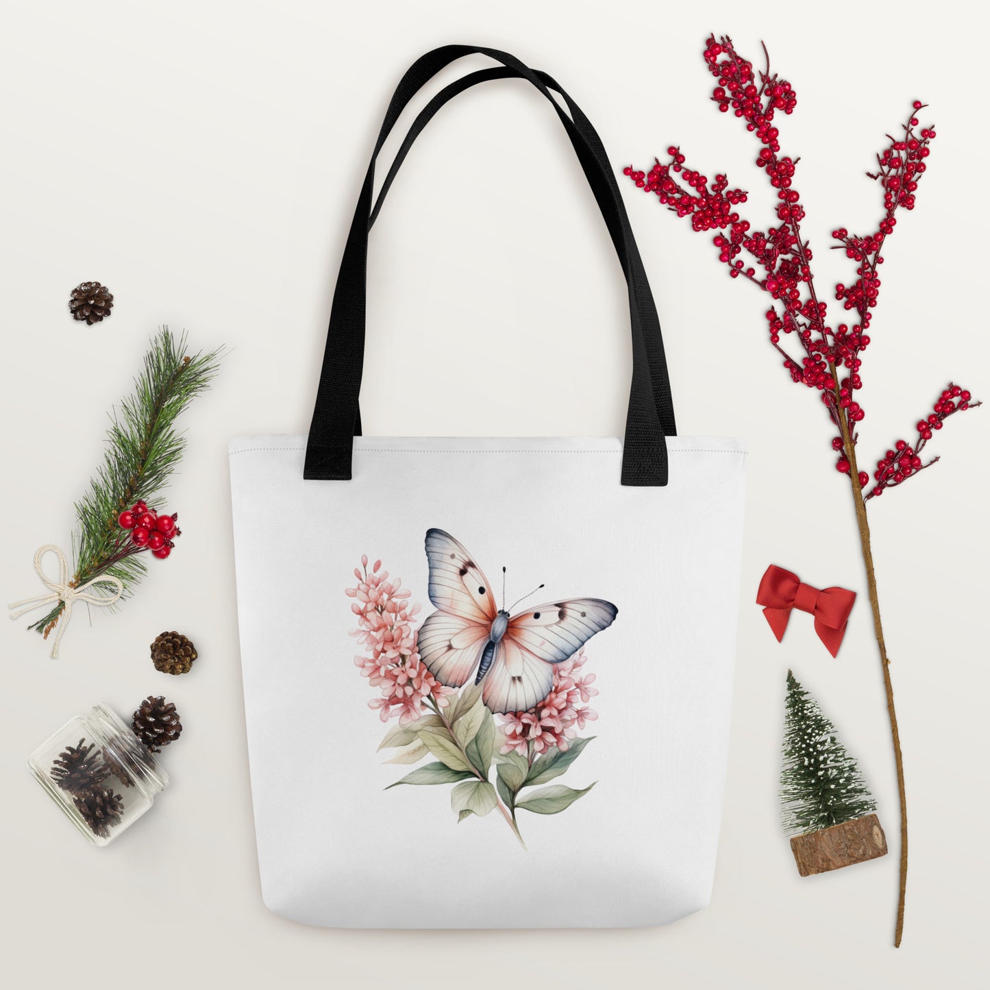 Tote bag with Butterfly design