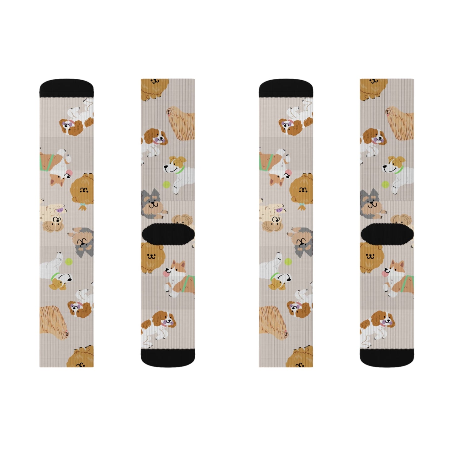 Animal patterned Socks - Sublimation - JennyCool