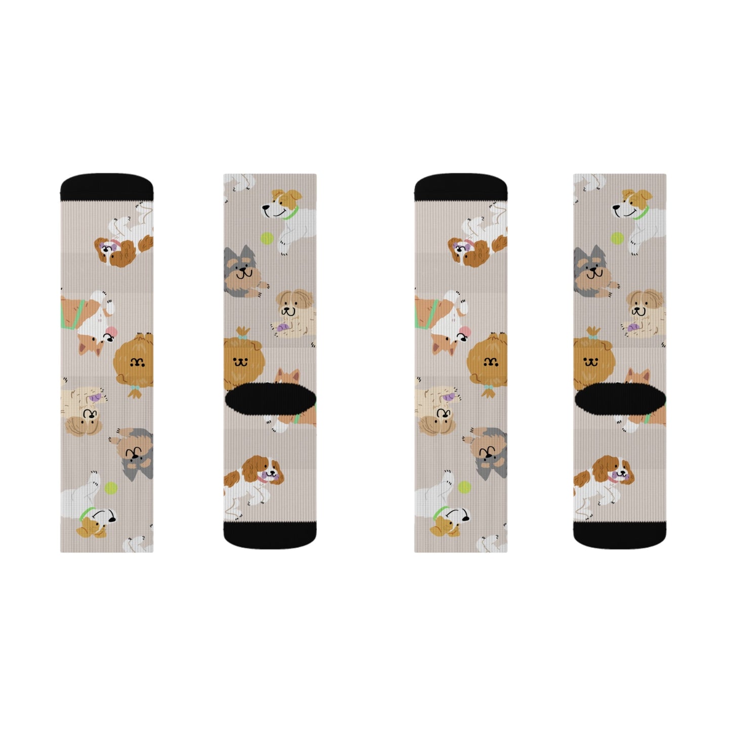Animal patterned Socks - Sublimation - JennyCool
