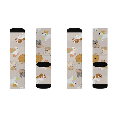 Animal patterned Socks - Sublimation - JennyCool