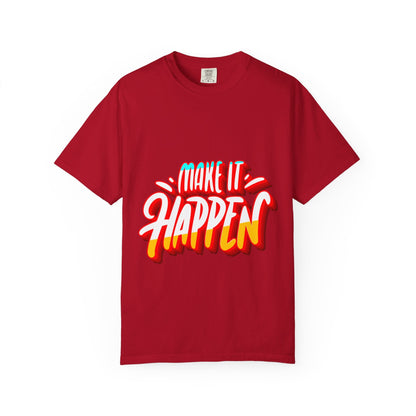 Believe in Yourself Unisex Garment - Dyed T-Shirt - Motivational Apparel for Everyday Wear - JennyCool