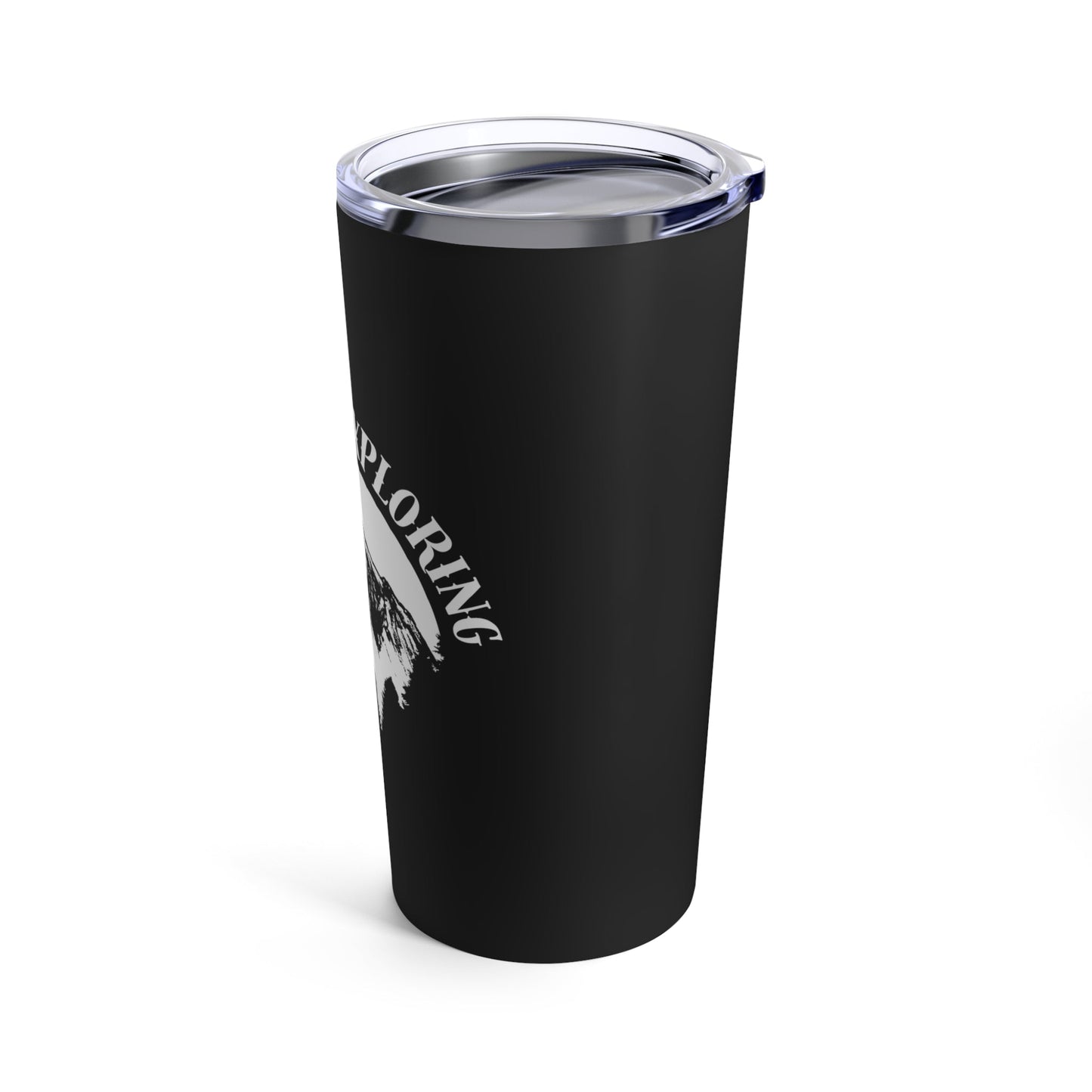 Black Camping Tumbler 20oz - JennyCool