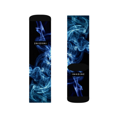 Blue Dark Socks - Sublimation - JennyCool