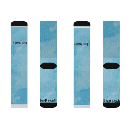 Blue Socks - Sublimation - JennyCool