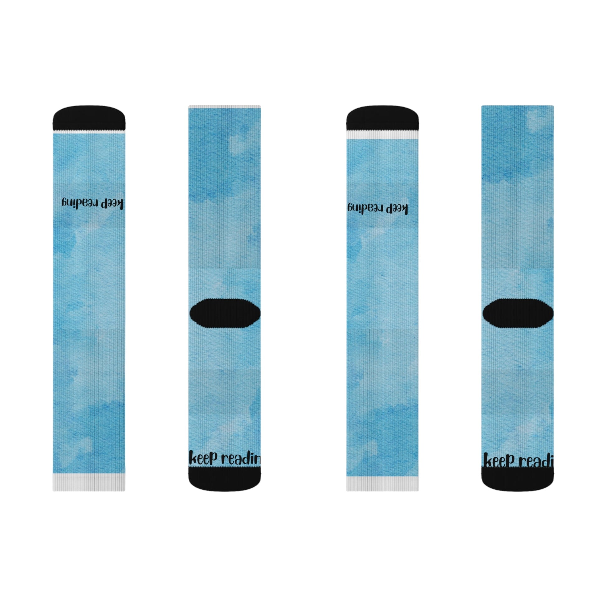Blue Socks - Sublimation - JennyCool