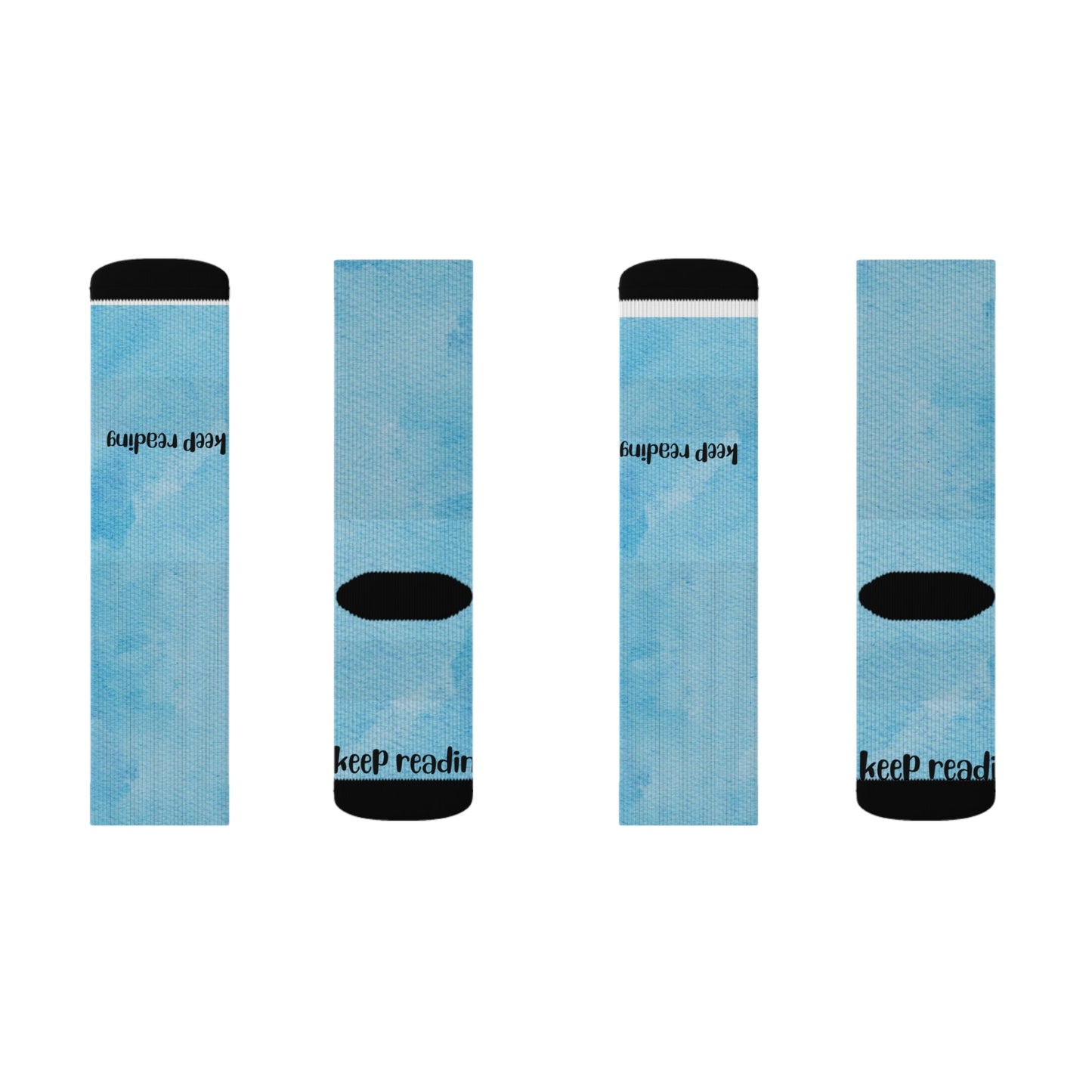 Blue Socks - Sublimation - JennyCool