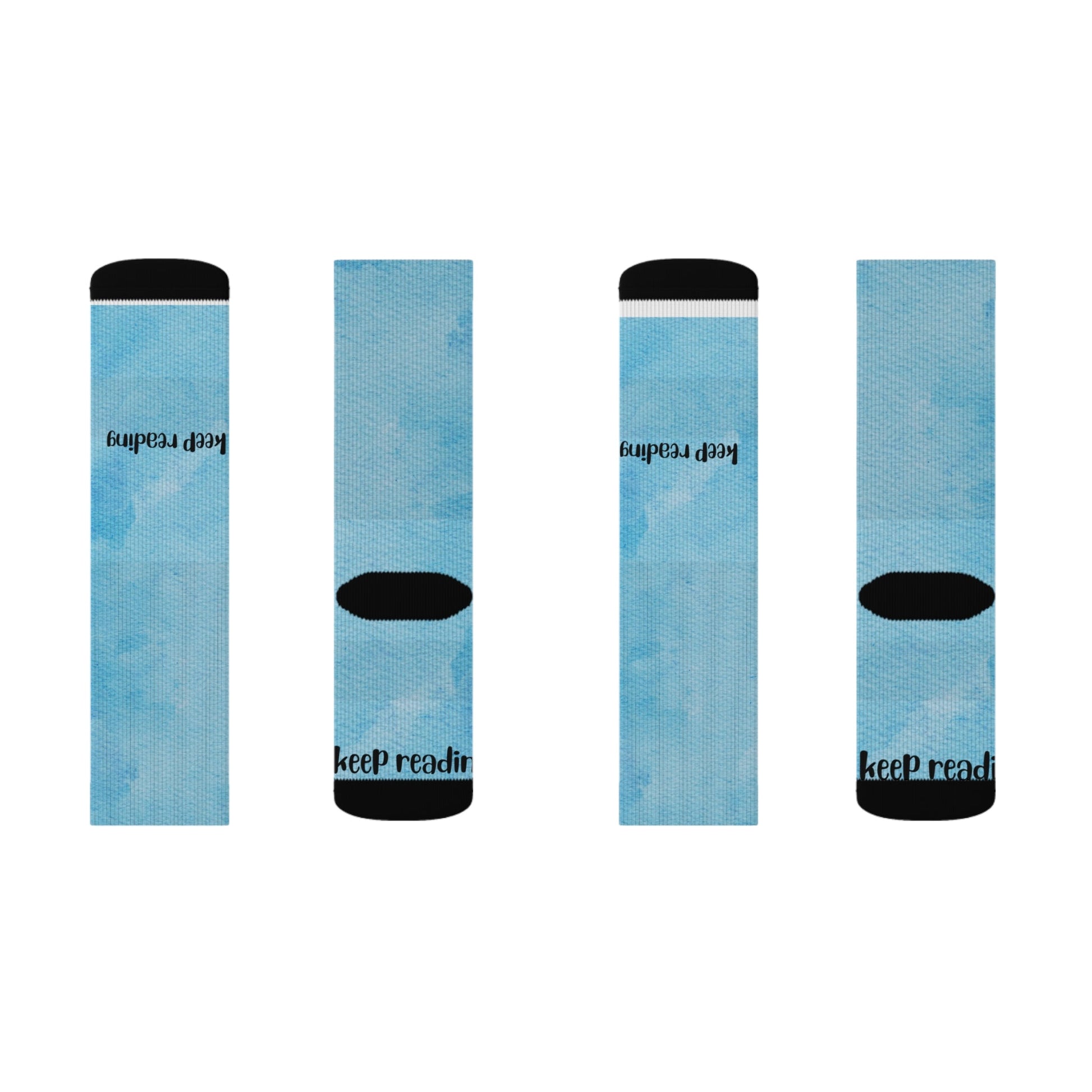 Blue Socks - Sublimation - JennyCool