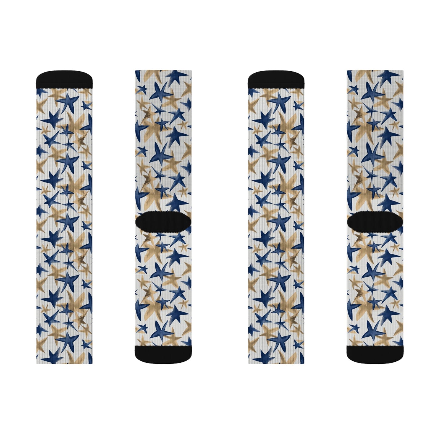 Blue Star Socks - Sublimation - JennyCool