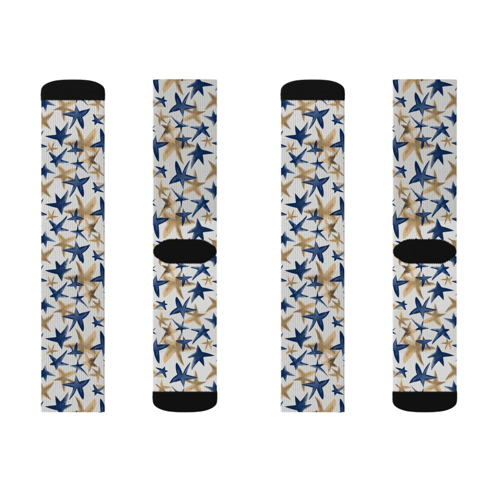 Blue Star Socks - Sublimation - JennyCool