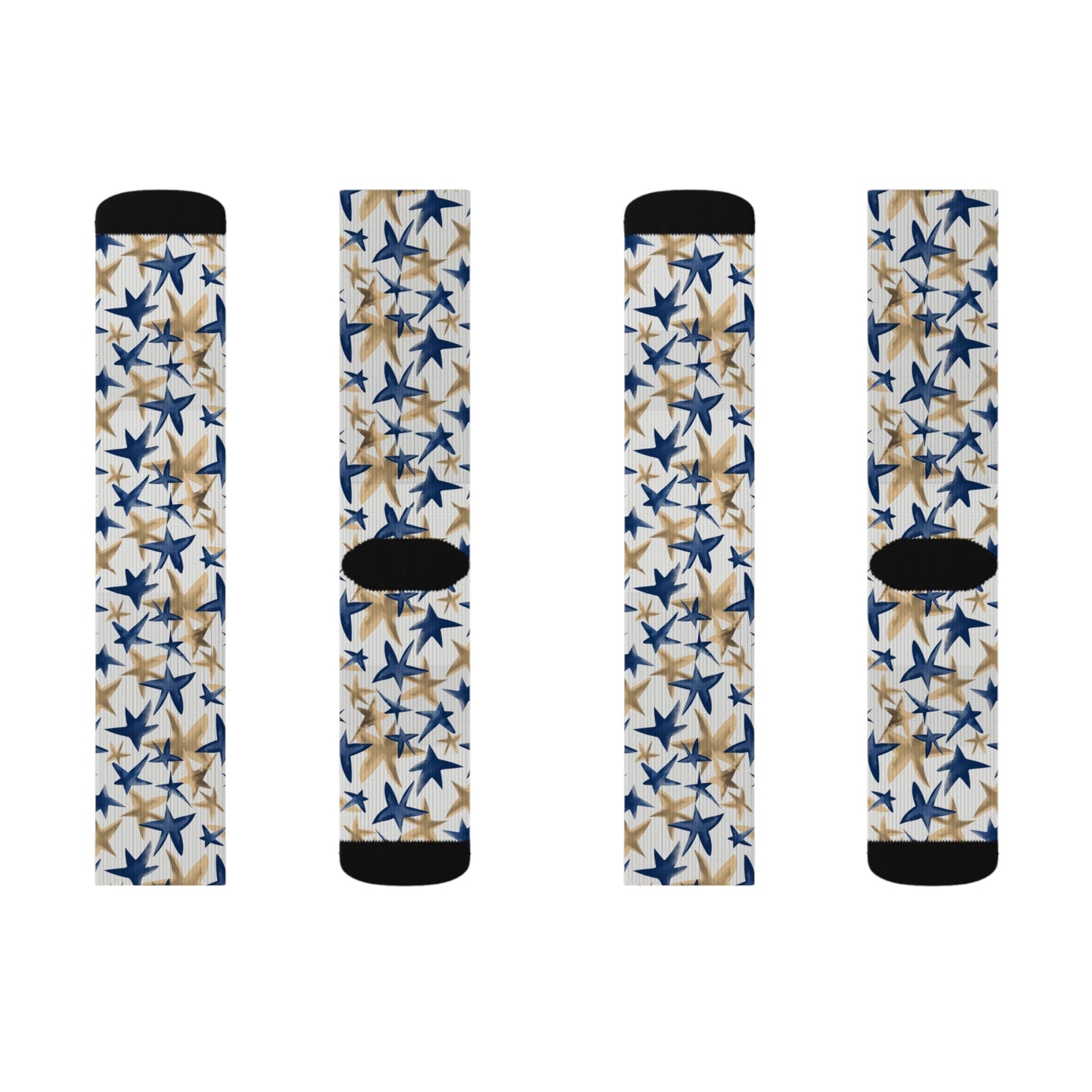 Blue Star Socks - Sublimation - JennyCool