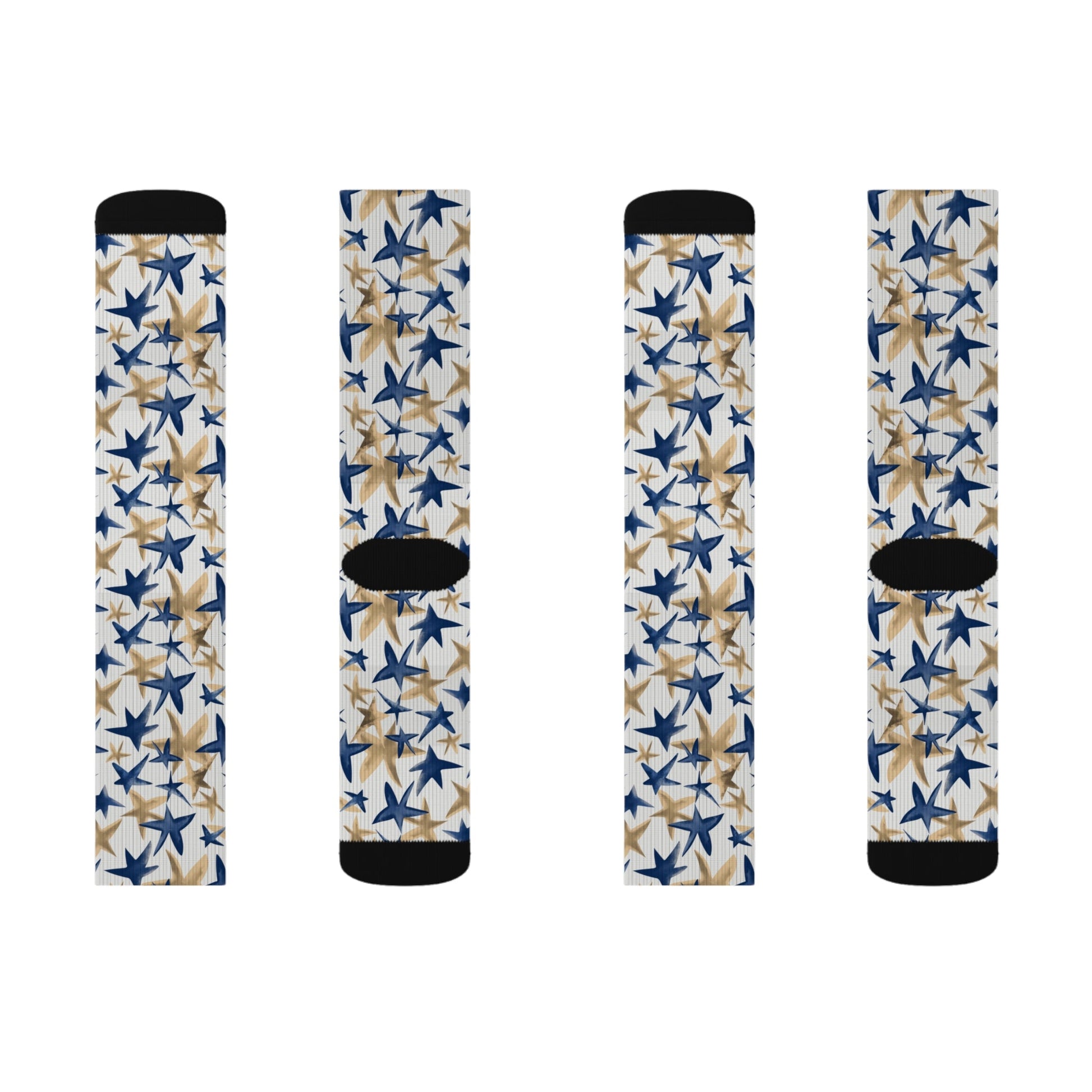 Blue Star Socks - Sublimation - JennyCool
