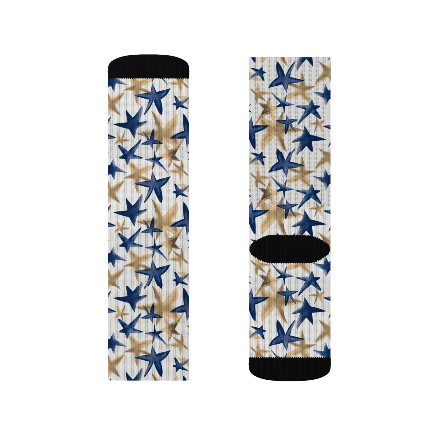 Blue Star Socks - Sublimation - JennyCool