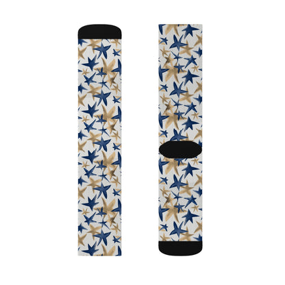 Blue Star Socks - Sublimation - JennyCool