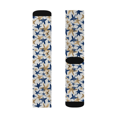 Blue Star Socks - Sublimation - JennyCool