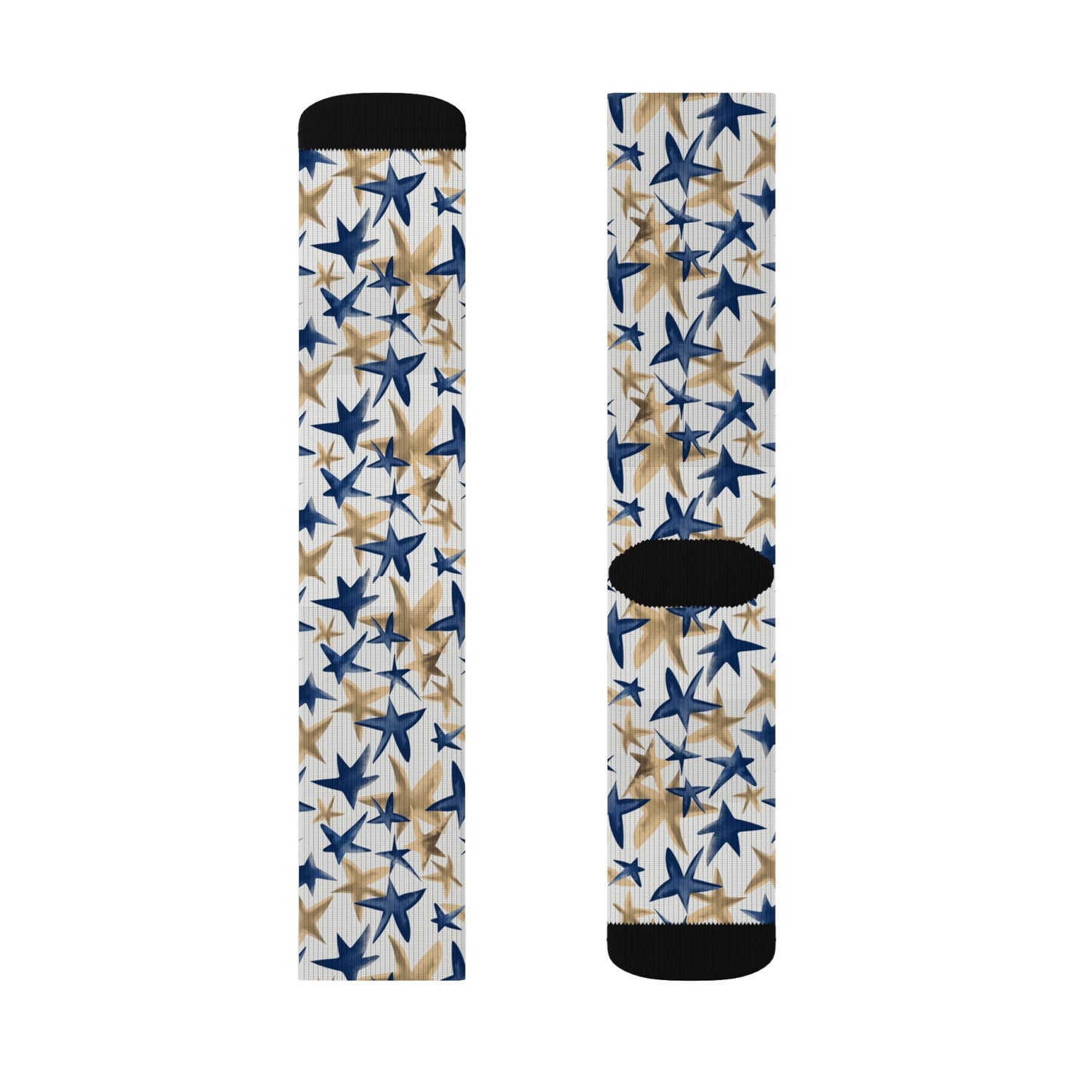 Blue Star Socks - Sublimation - JennyCool