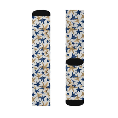 Blue Star Socks - Sublimation - JennyCool