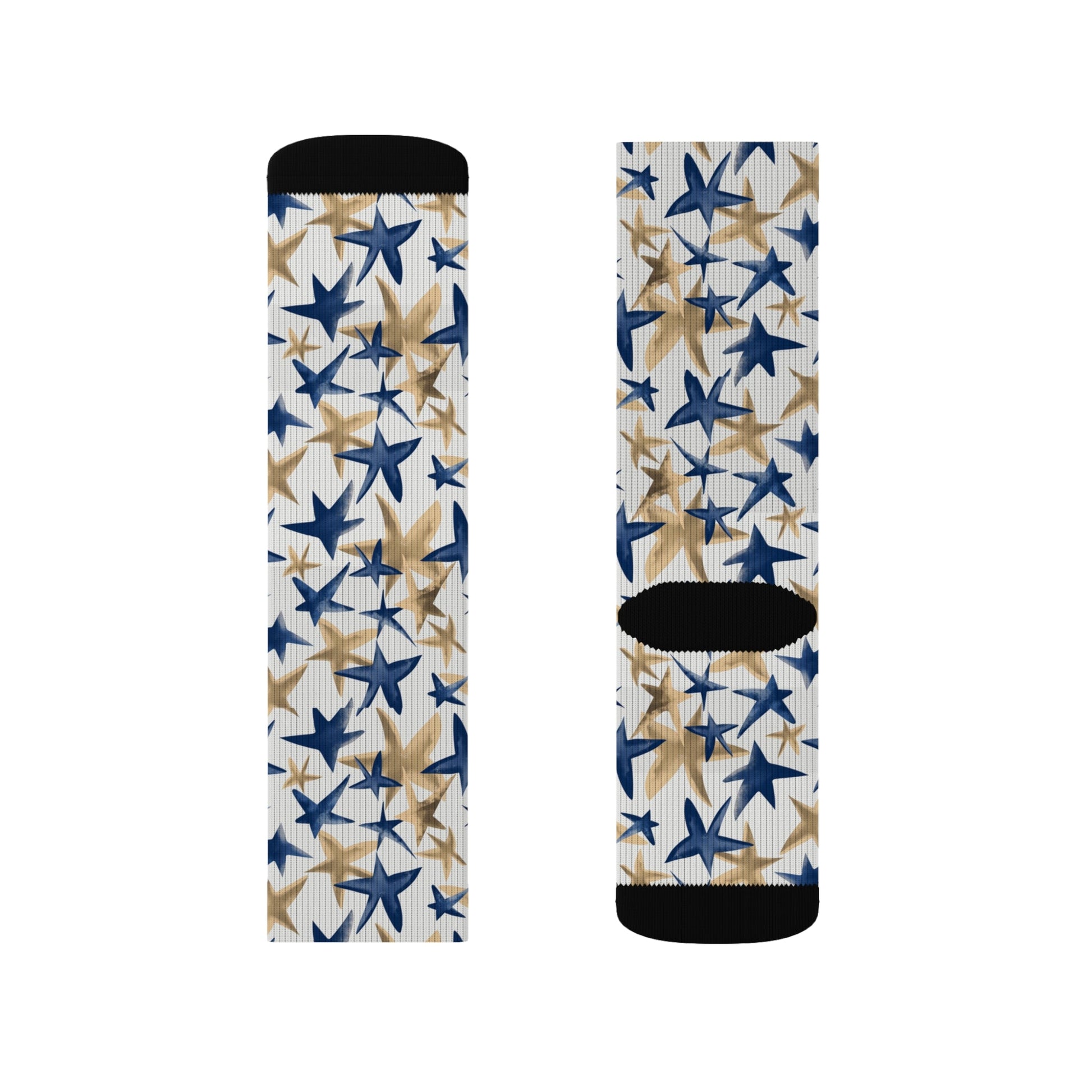Blue Star Socks - Sublimation - JennyCool