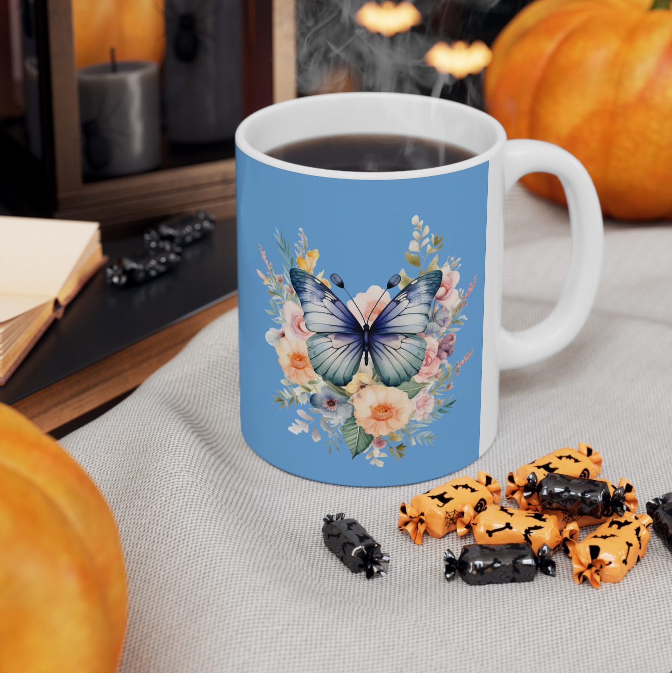 Ceramic Mug Butterfly, (11oz, 15oz)