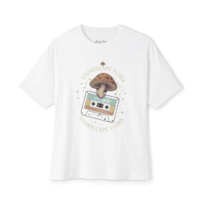 Boxy Tee — Minimal White Oversized T-Shirt - JennyCool