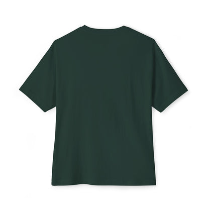 Boxy Tee — Minimal White Oversized T-Shirt - JennyCool