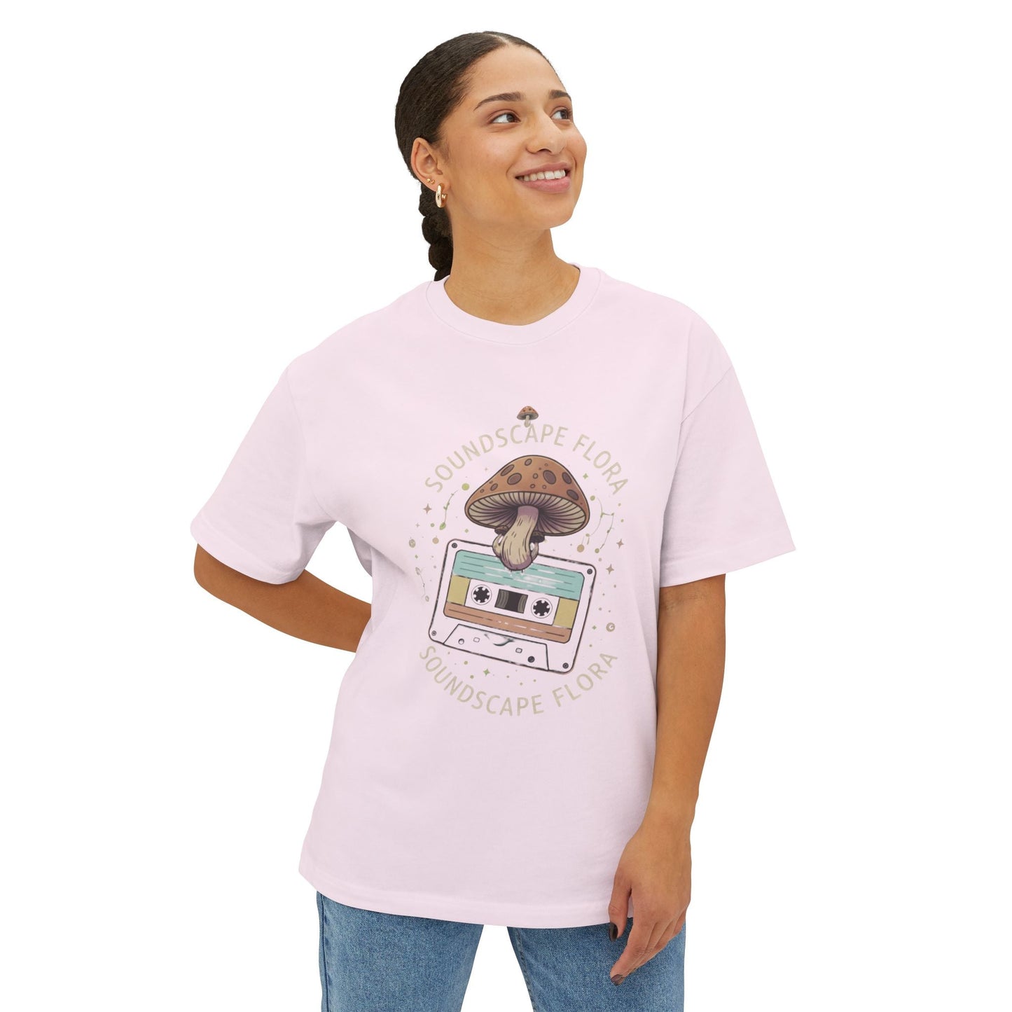 Boxy Tee — Minimal White Oversized T-Shirt - JennyCool