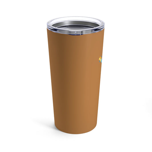 Brown Tumbler for Music Lovers 20oz - JennyCool